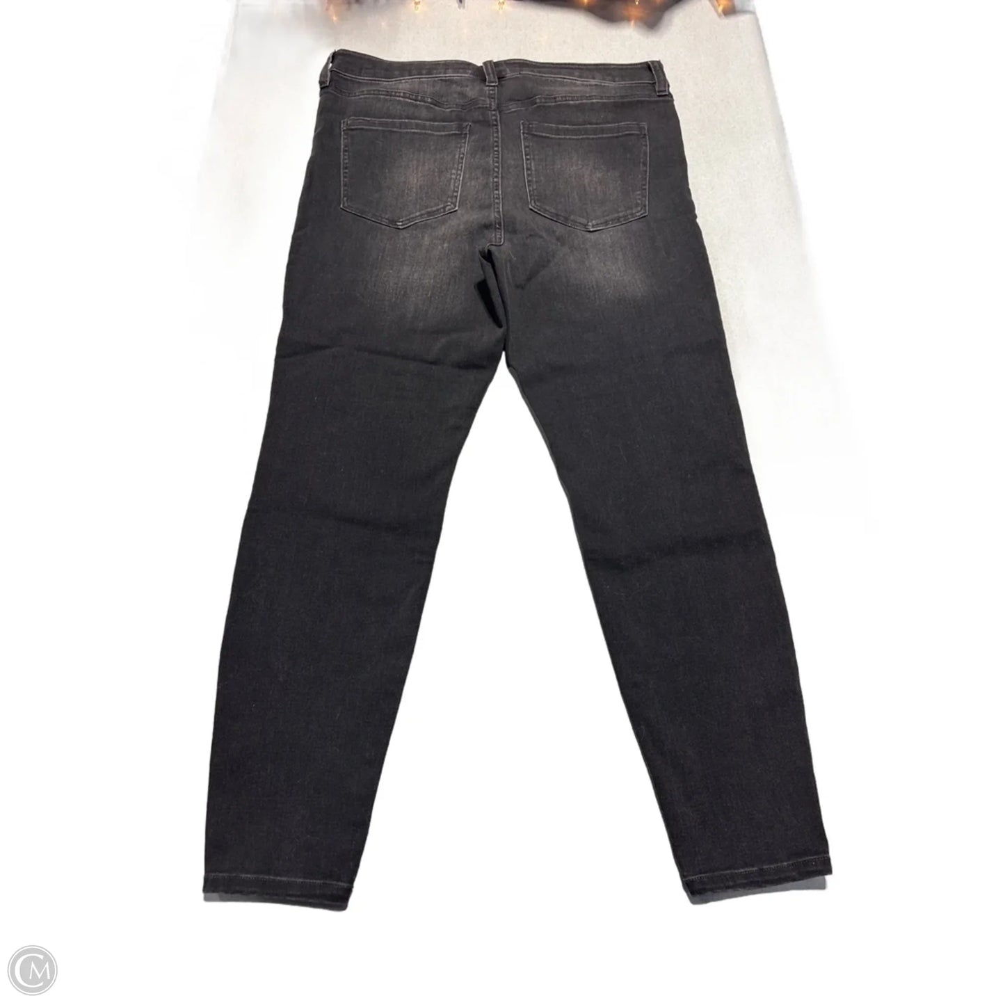 Jeans Straight By Liverpool In Black, Size: 16