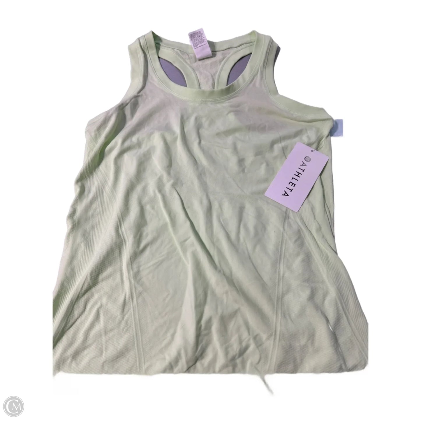 Athletic Tank Top By Athleta In Green, Size: L