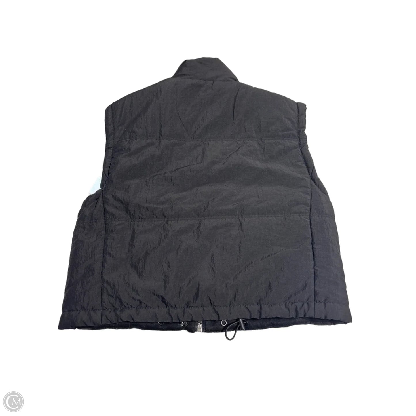 Vest Puffer & Quilted By Thread And Supply In Black, Size: Xs