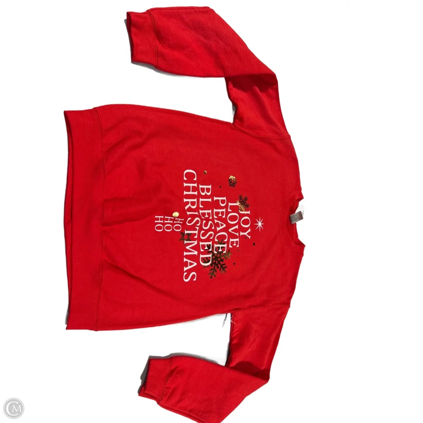 Sweatshirt Crewneck By Gildan In Red, Size: S