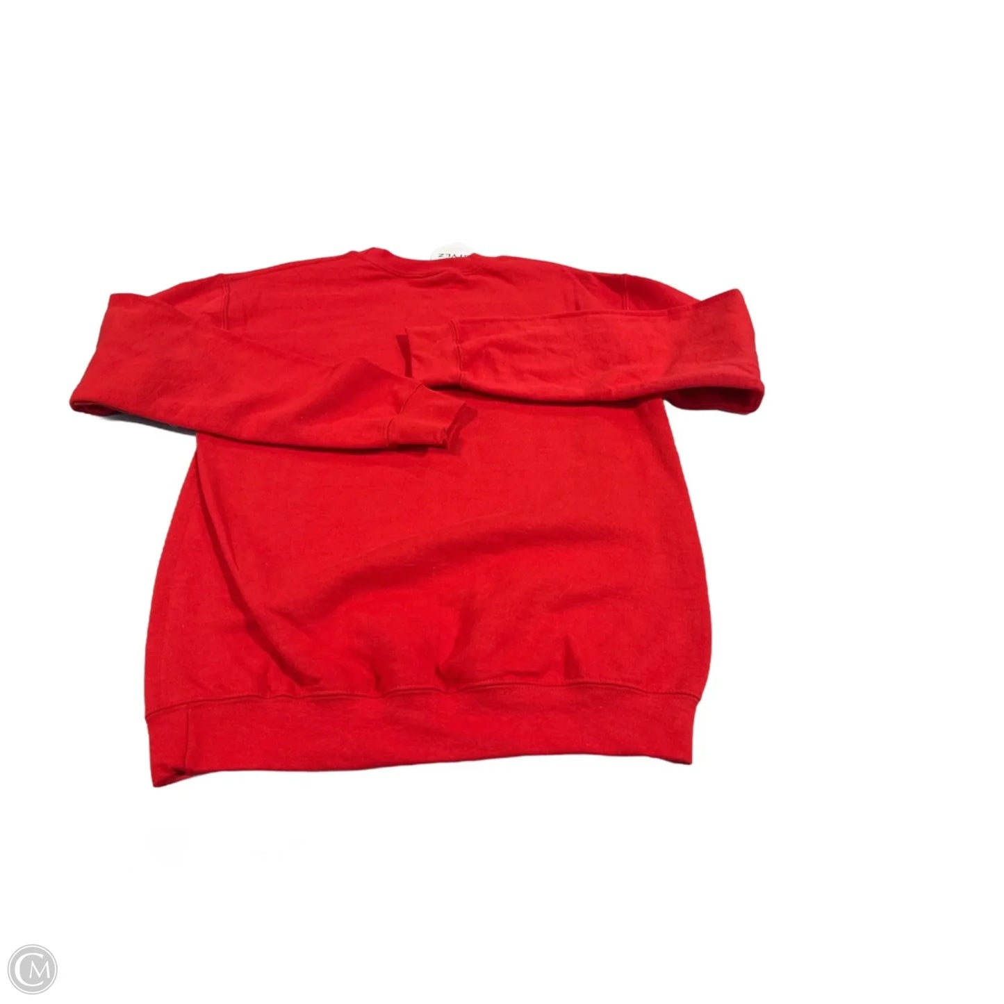 Sweatshirt Crewneck By Gildan In Red, Size: S