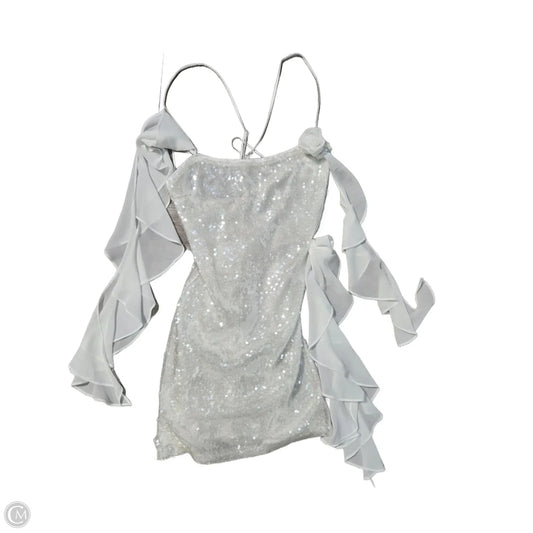 Dress Party Short By 12th Tribe In White, Size: L