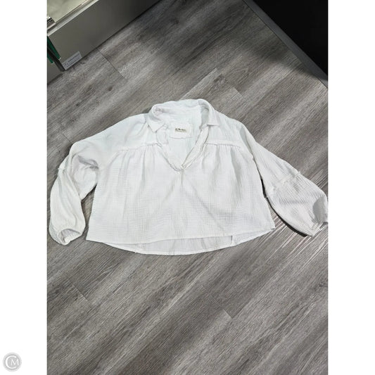 Top Long Sleeve By We The Free In White, Size: Xs