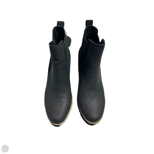Boots Ankle Heels By Toms In Black, Size: 8.5