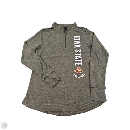 Athletic Top Long Sleeve Collar By Cmc In Green, Size: Xl