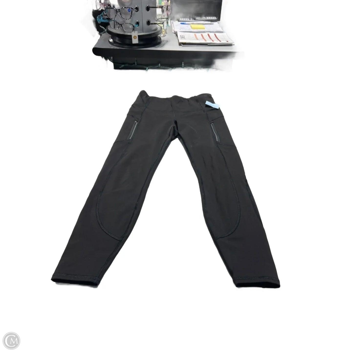 Athletic Leggings By Athleta In Black, Size: S