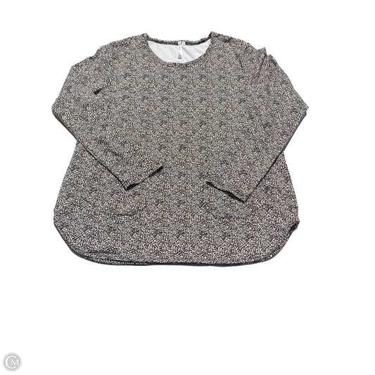 Blouse 3/4 Sleeve By Lulu B In Animal Print, Size: L