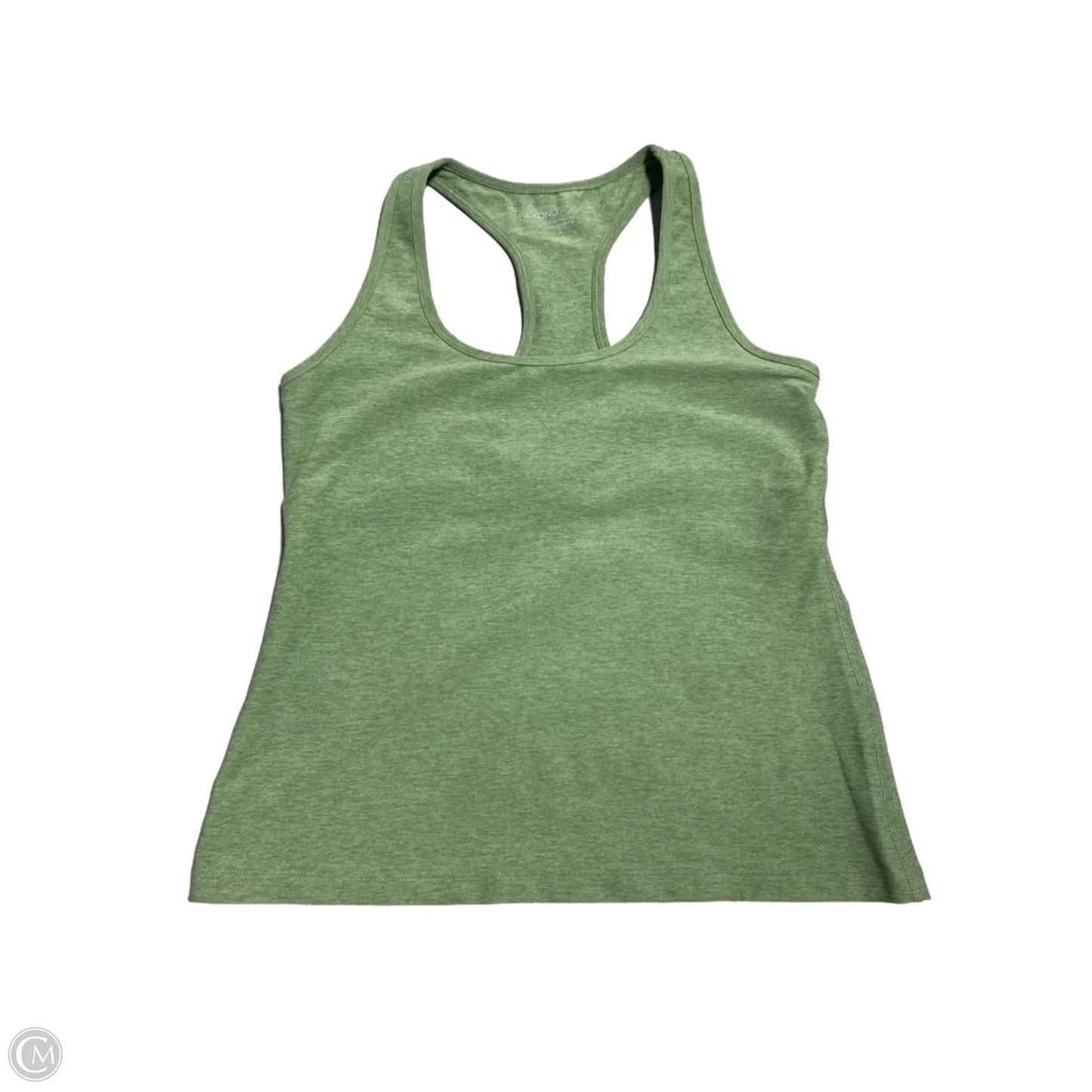Athletic Tank Top By Beyond Yoga In Green, Size: L