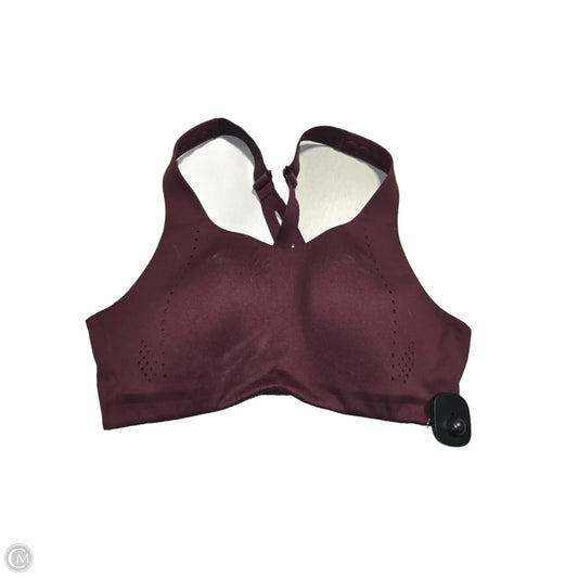 Athletic Bra By Lululemon In Maroon, Size: M