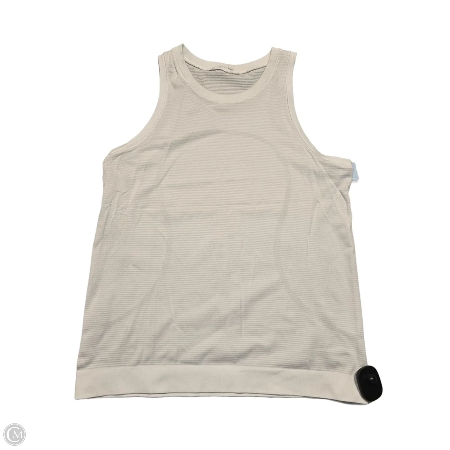 Athletic Tank Top By Lululemon In White, Size: M