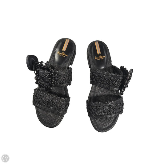 Sandals Flats By Sam Edelman In Black, Size: 8.5