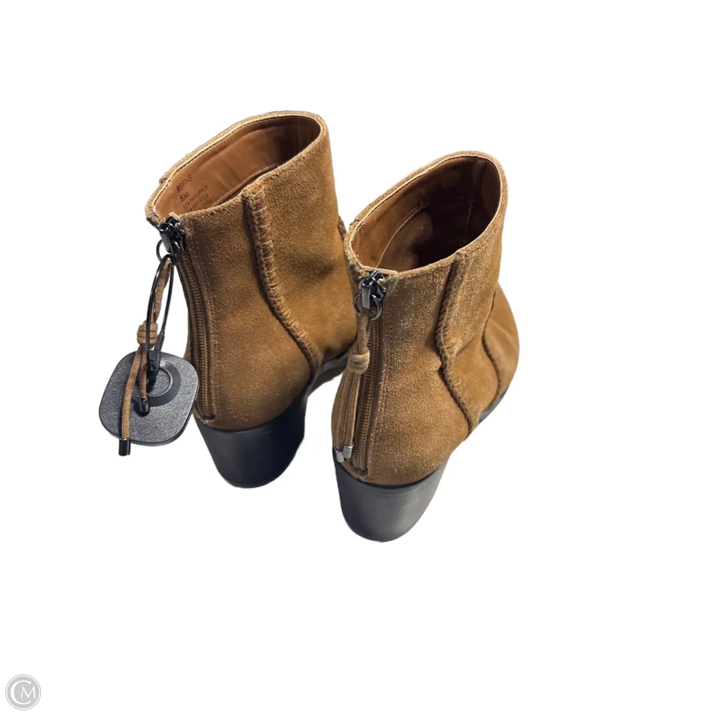 Boots Ankle Heels By Sanctuary In Brown, Size: 8