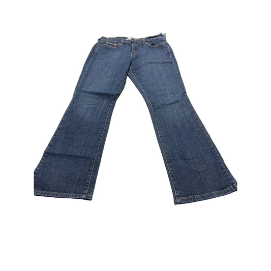 Jeans Boot Cut By Levis In Blue Denim, Size: 8
