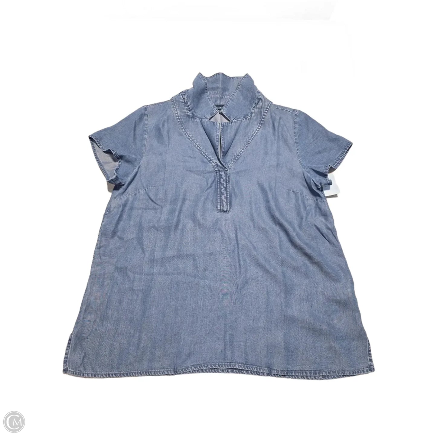 Top Short Sleeve By J. Jill In Blue, Size: M