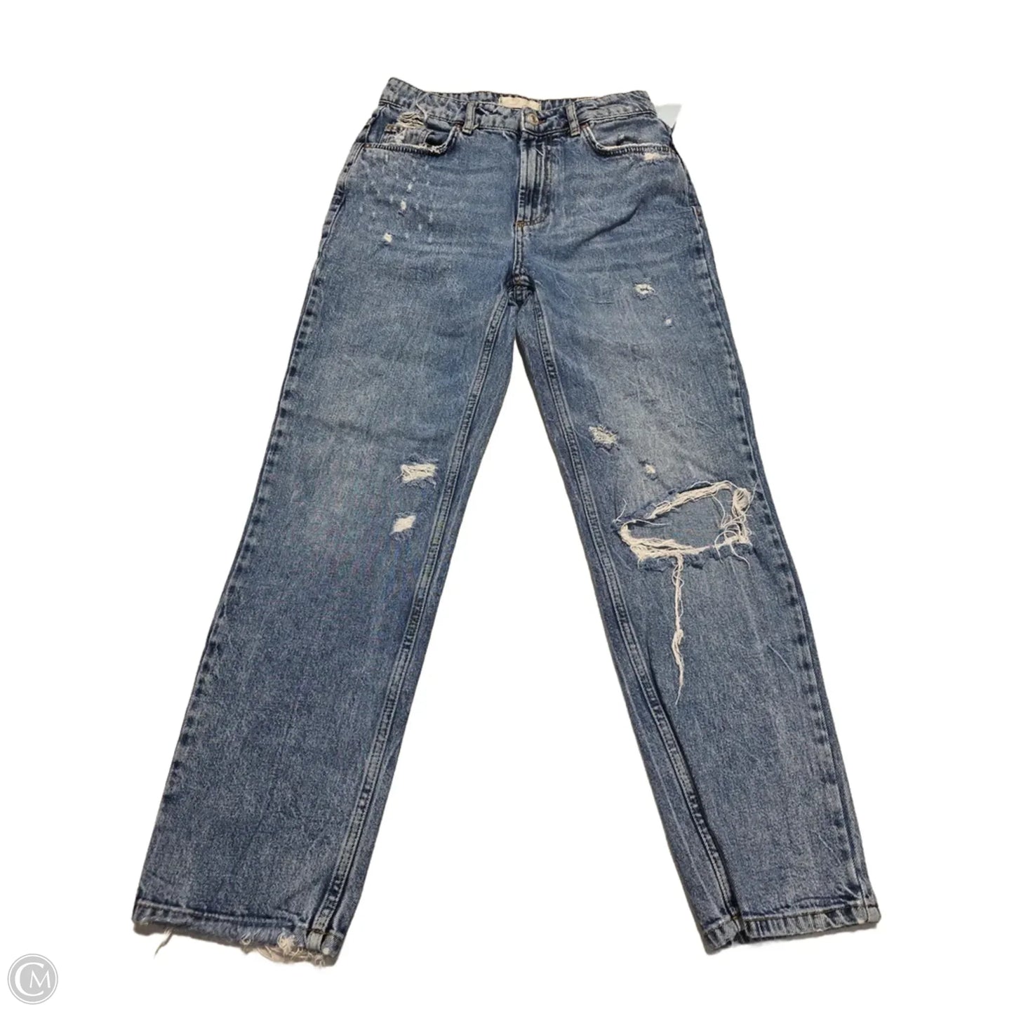 Jeans Straight By We The Free In Blue Denim, Size: 4