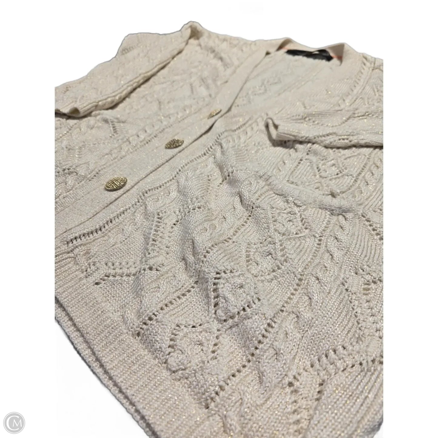 Cardigan By Free People In Gold, Size: S