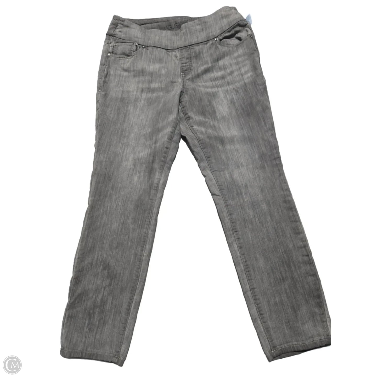 Jeans Straight By Jag In Grey, Size: 12
