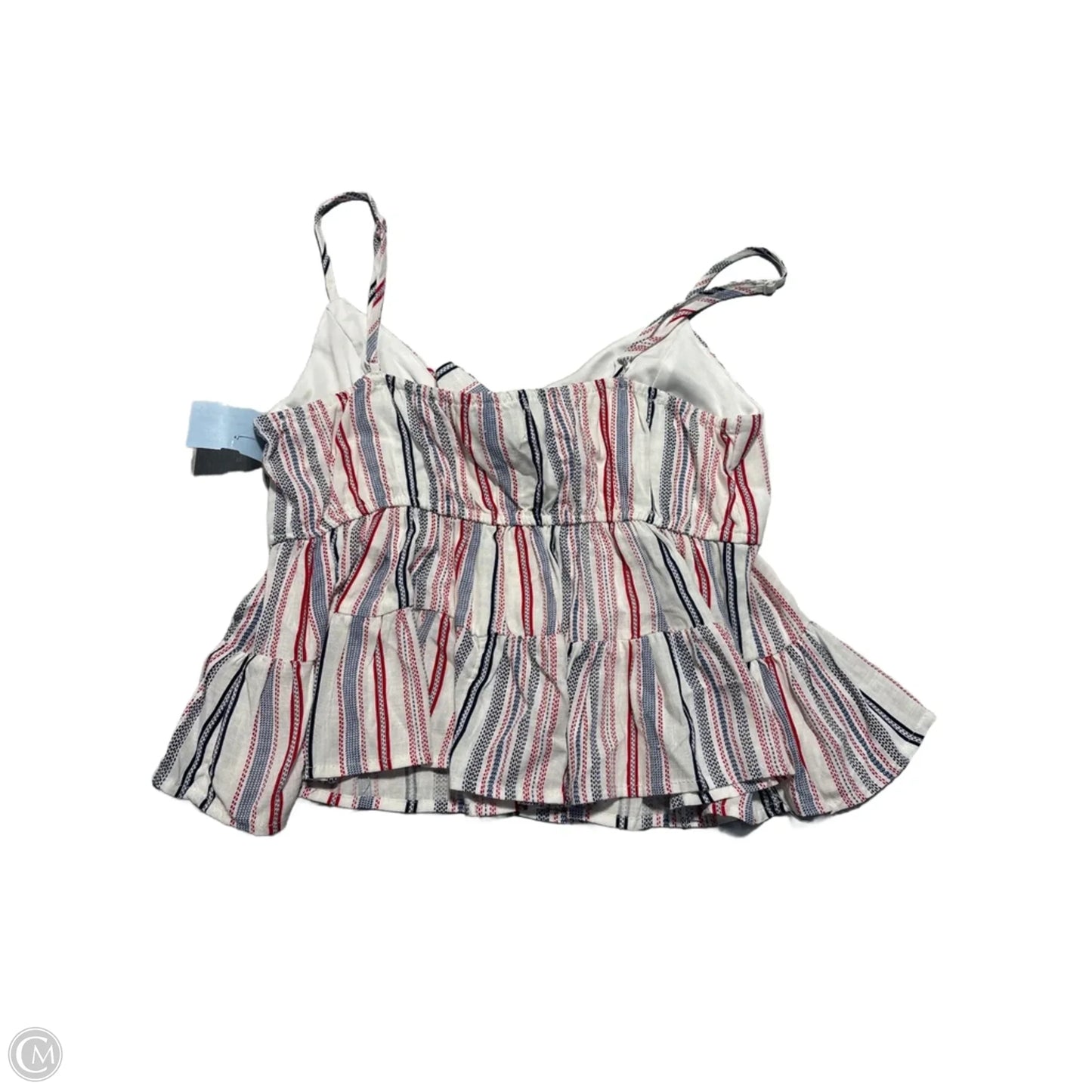 Tank Top By Jun & Ivy In Blue & Red, Size: S