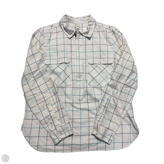 Top Long Sleeve By J. Crew In Striped Pattern, Size: M