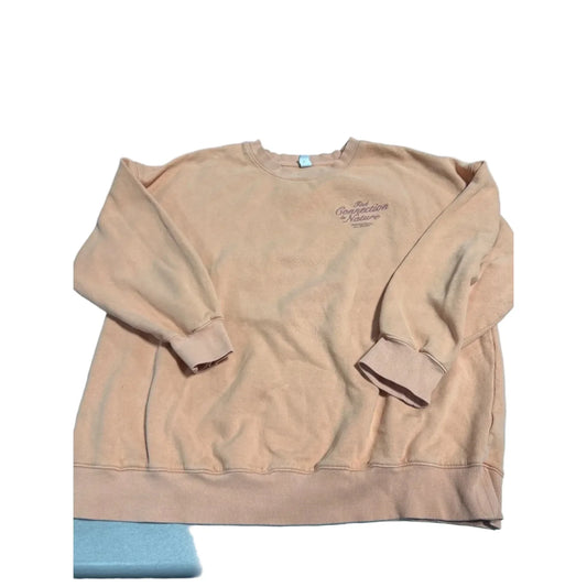 Top Long Sleeve By Old Navy In Orange, Size: M