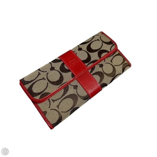 Wallet Designer By Coach, Size: Medium