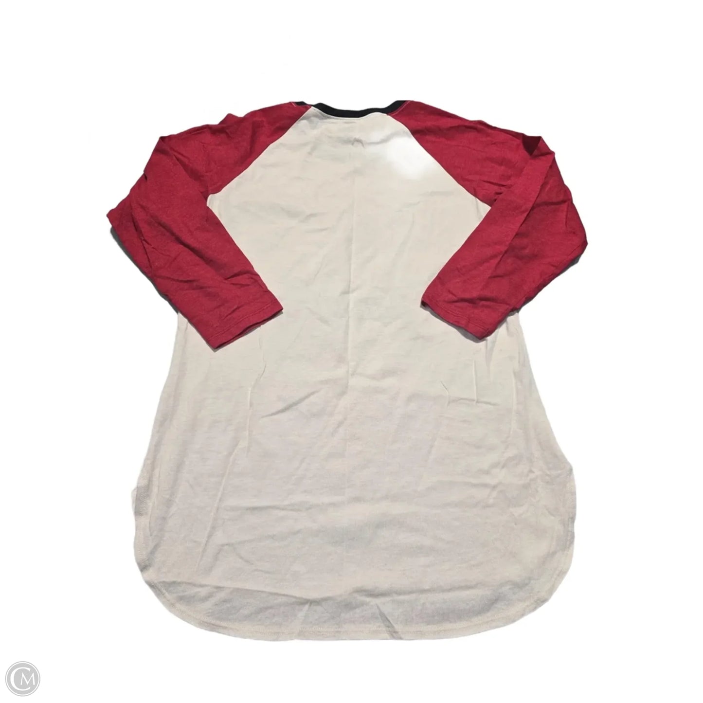 Top 3/4 Sleeve By Cmc In Cream, Size: M