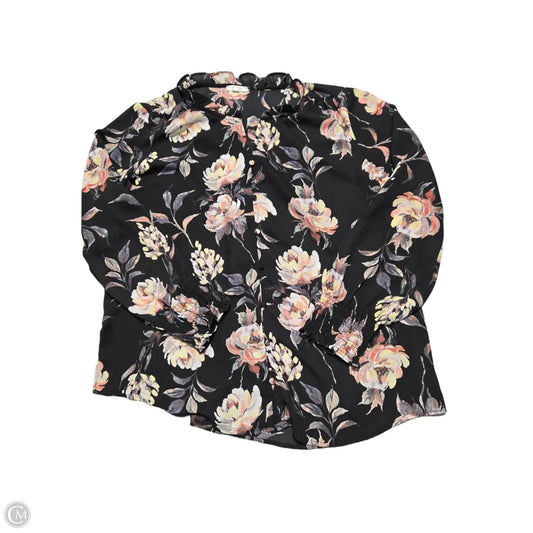 Top Long Sleeve By Maurices In Black, Size: Xxl