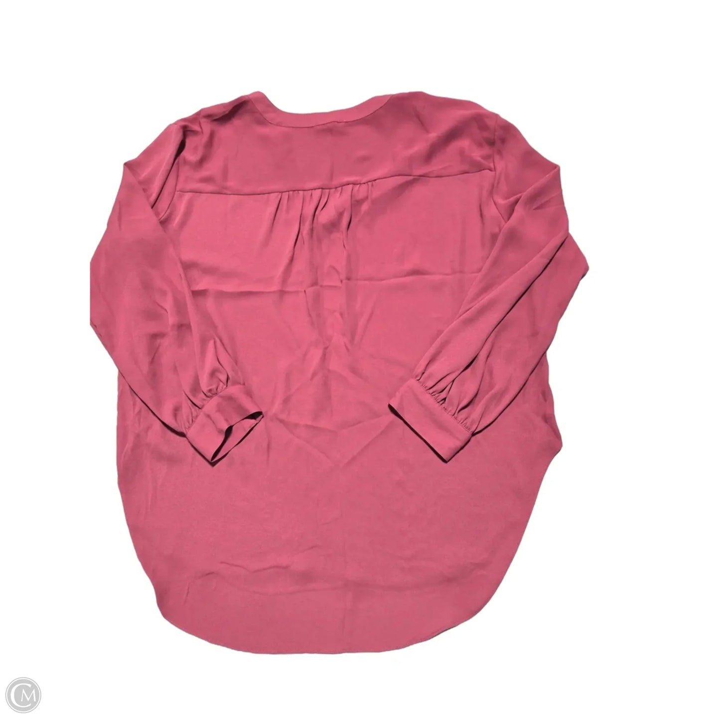 Top Long Sleeve By Maurices In Pink, Size: Xxl