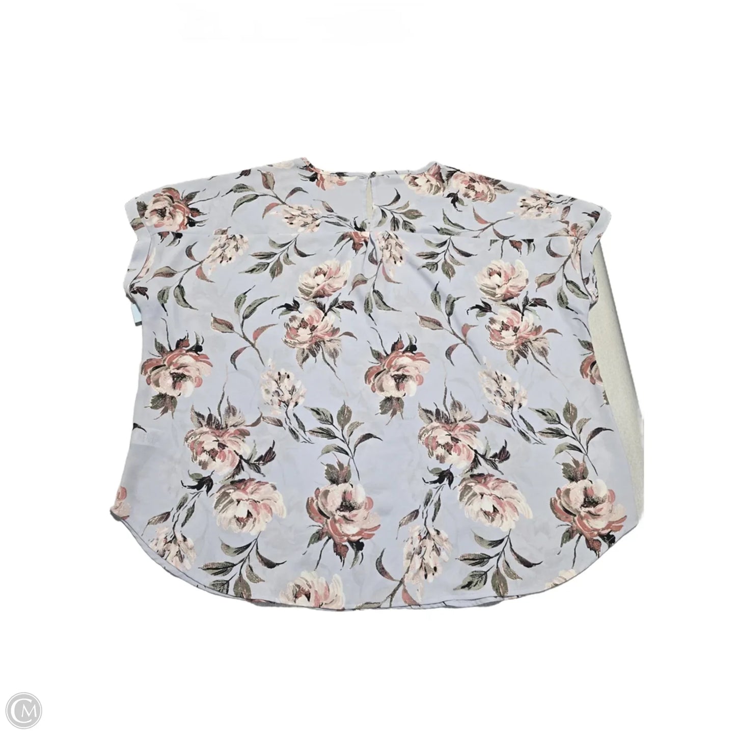 Top Short Sleeve By Maurices In Blue, Size: Xxl