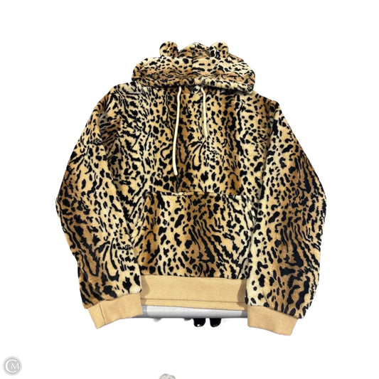Sweatshirt Hoodie By Cmc In Animal Print, Size: L
