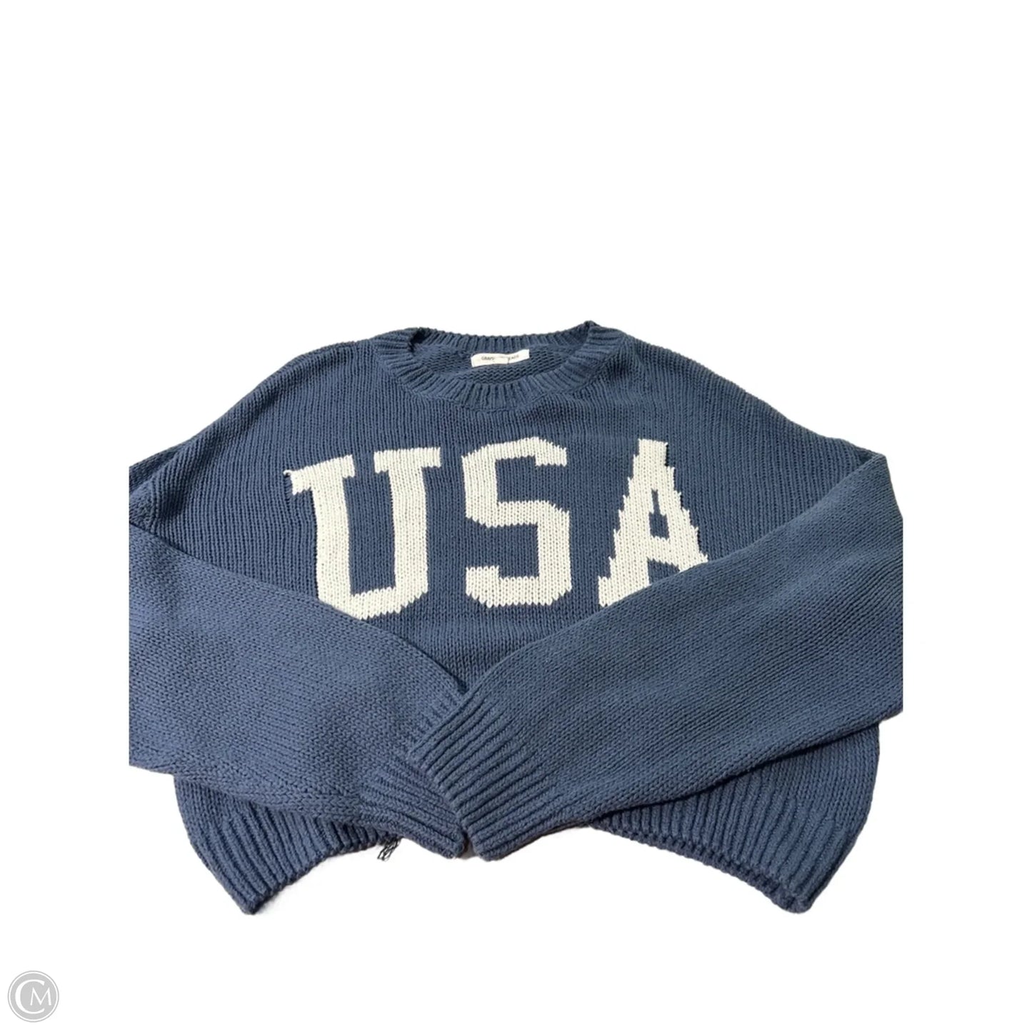 Sweater By Grayson Threads In Blue, Size: L