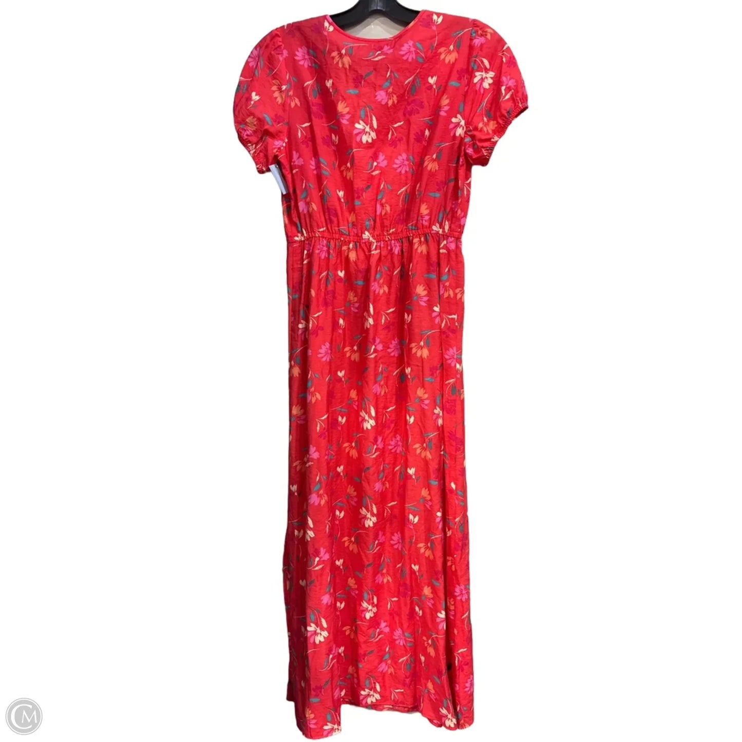 Dress Casual Maxi By Loft In Coral, Size: M