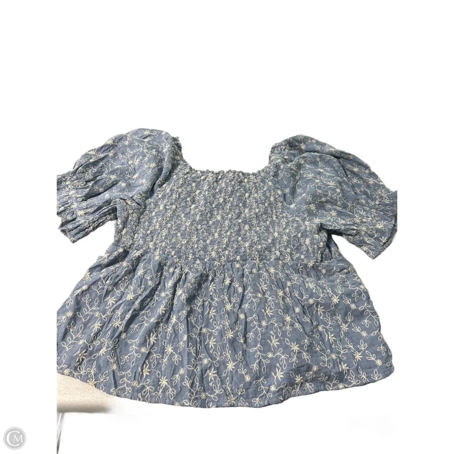 Top Short Sleeve By Old Navy In Blue, Size: Xl