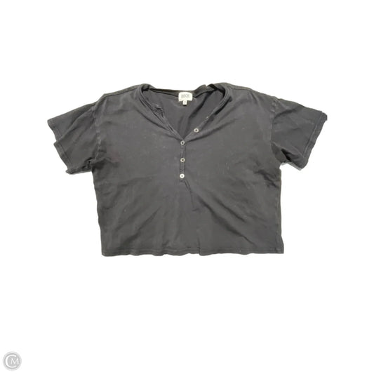 Top Short Sleeve By Bke In Black, Size: M