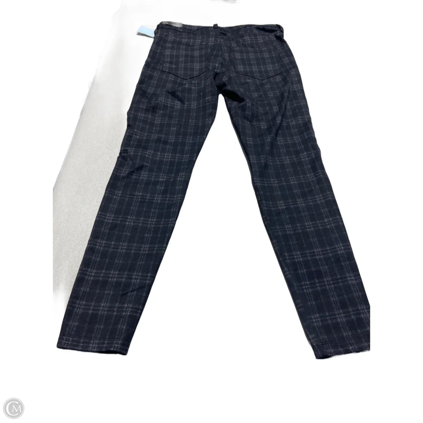 Pants Dress By Liverpool In Plaid Pattern, Size: 8