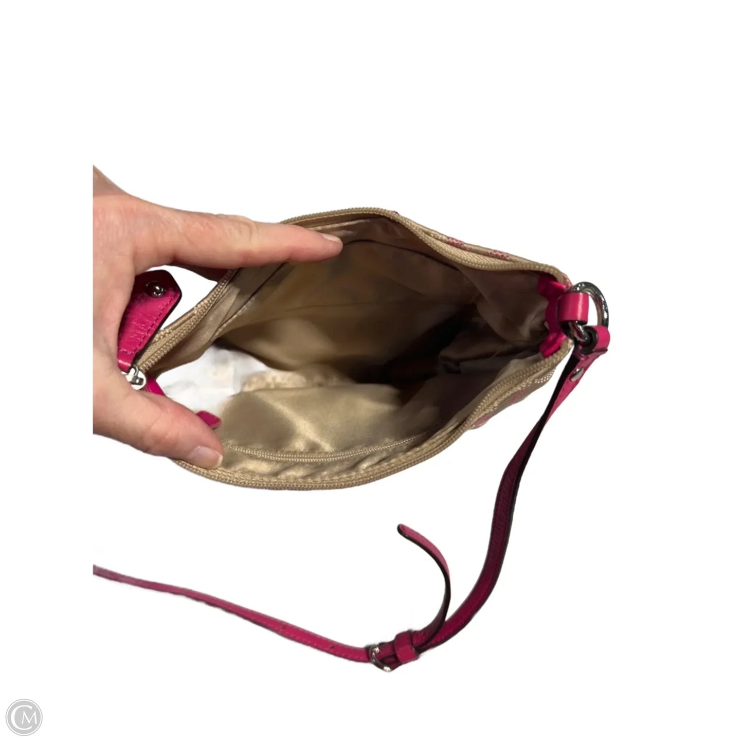 Crossbody Designer By Coach, Size: Small