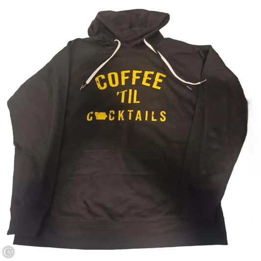 Sweatshirt Hoodie By Cmc In Black, Size: 2x