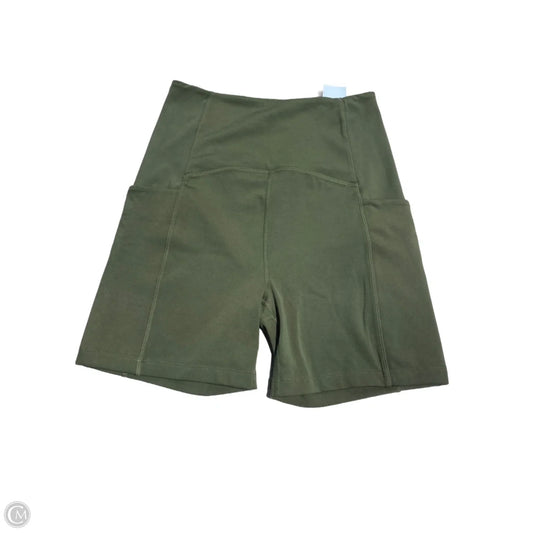 Athletic Shorts By Beyond Yoga In Green, Size: M