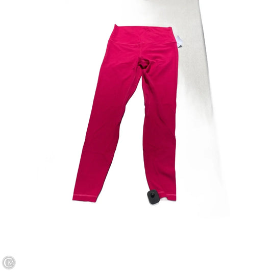 Athletic Leggings By Lululemon In Pink, Size: 8