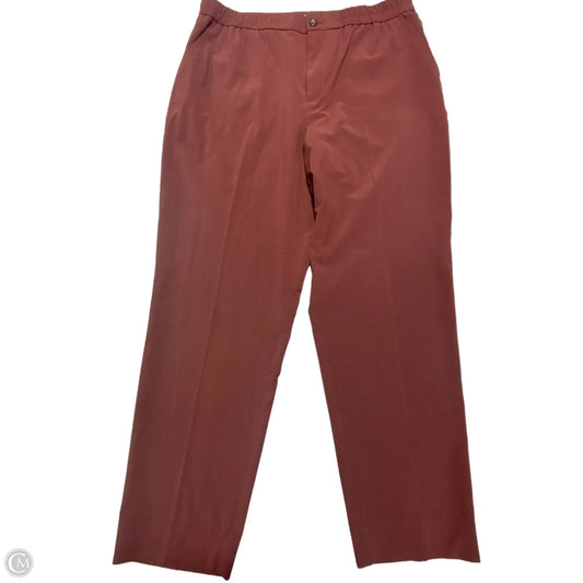 Pants Dress By Banana Republic In Maroon, Size: L