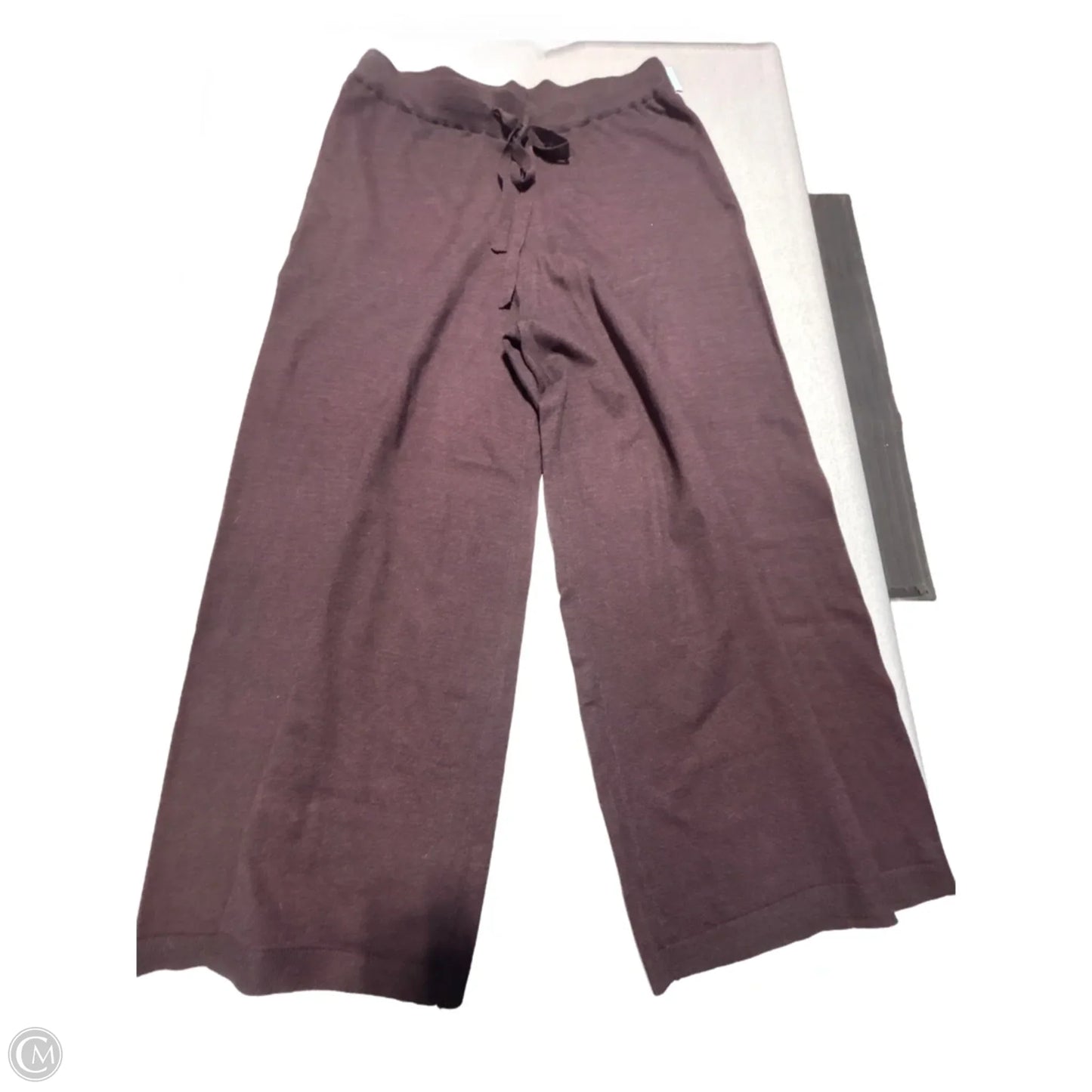 Pants Lounge By Max Studio In Maroon, Size: L