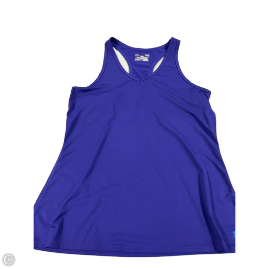 Athletic Tank Top By Under Armour In Purple, Size: L