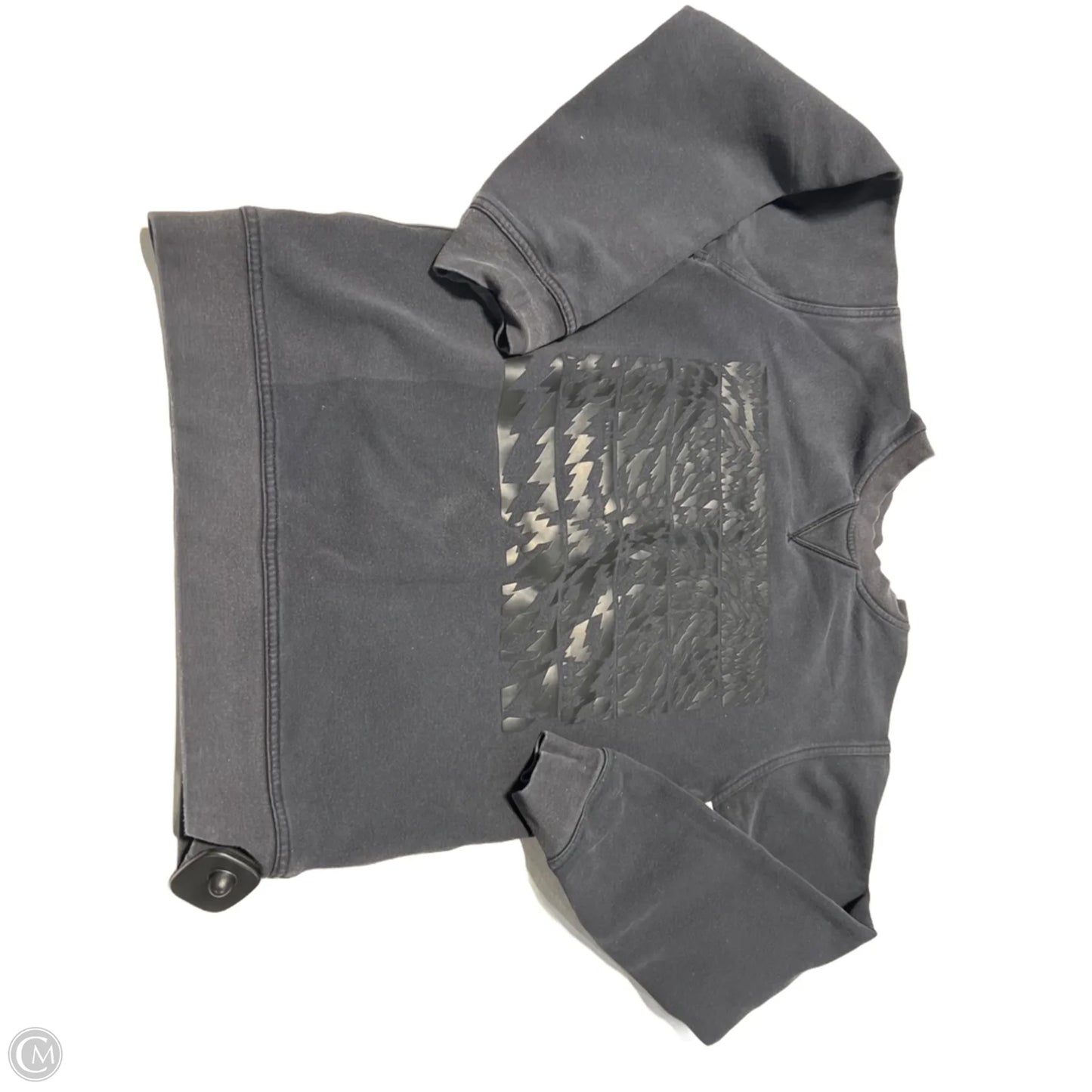 Athletic Sweatshirt Crewneck By Lululemon In Black, Size: S