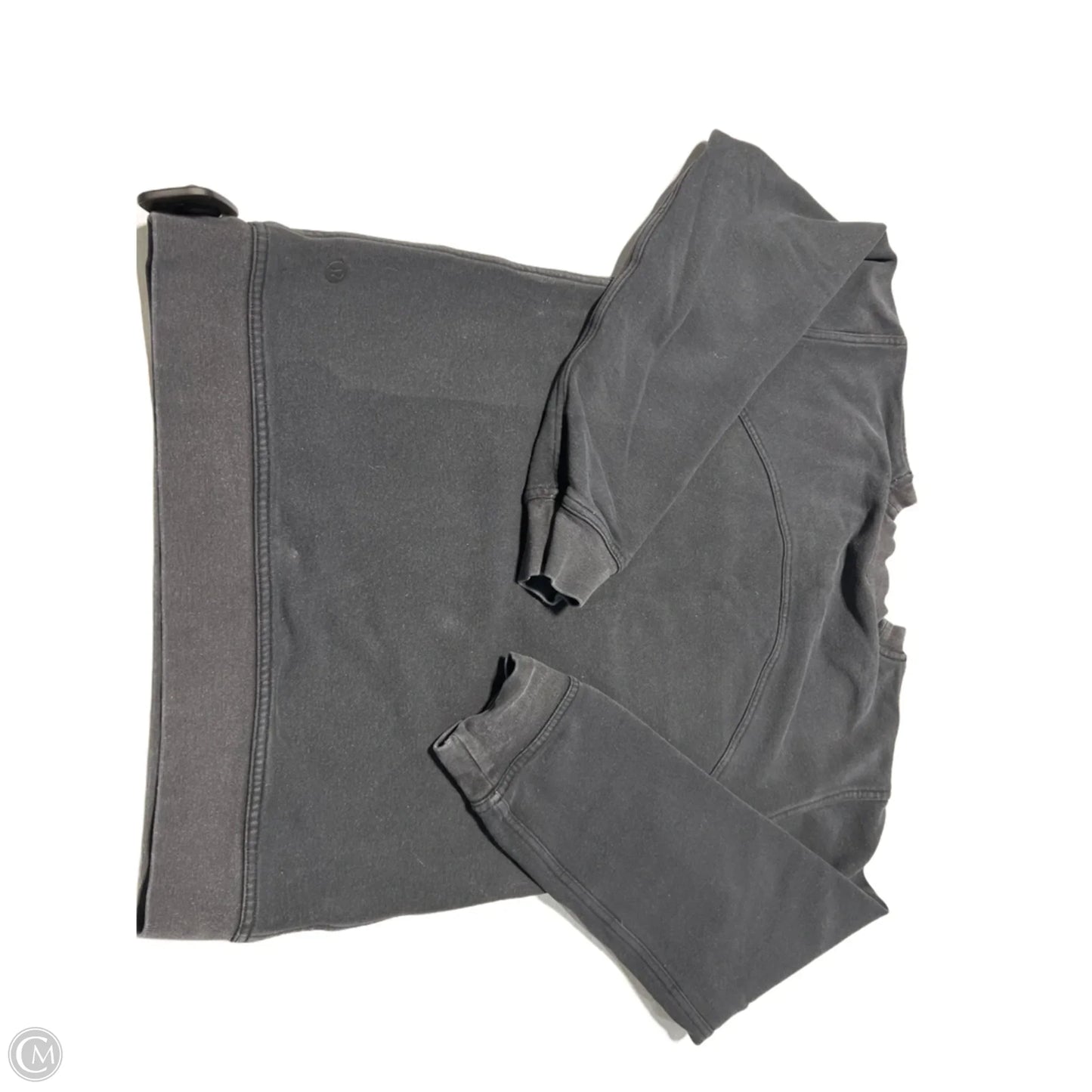 Athletic Sweatshirt Crewneck By Lululemon In Black, Size: S