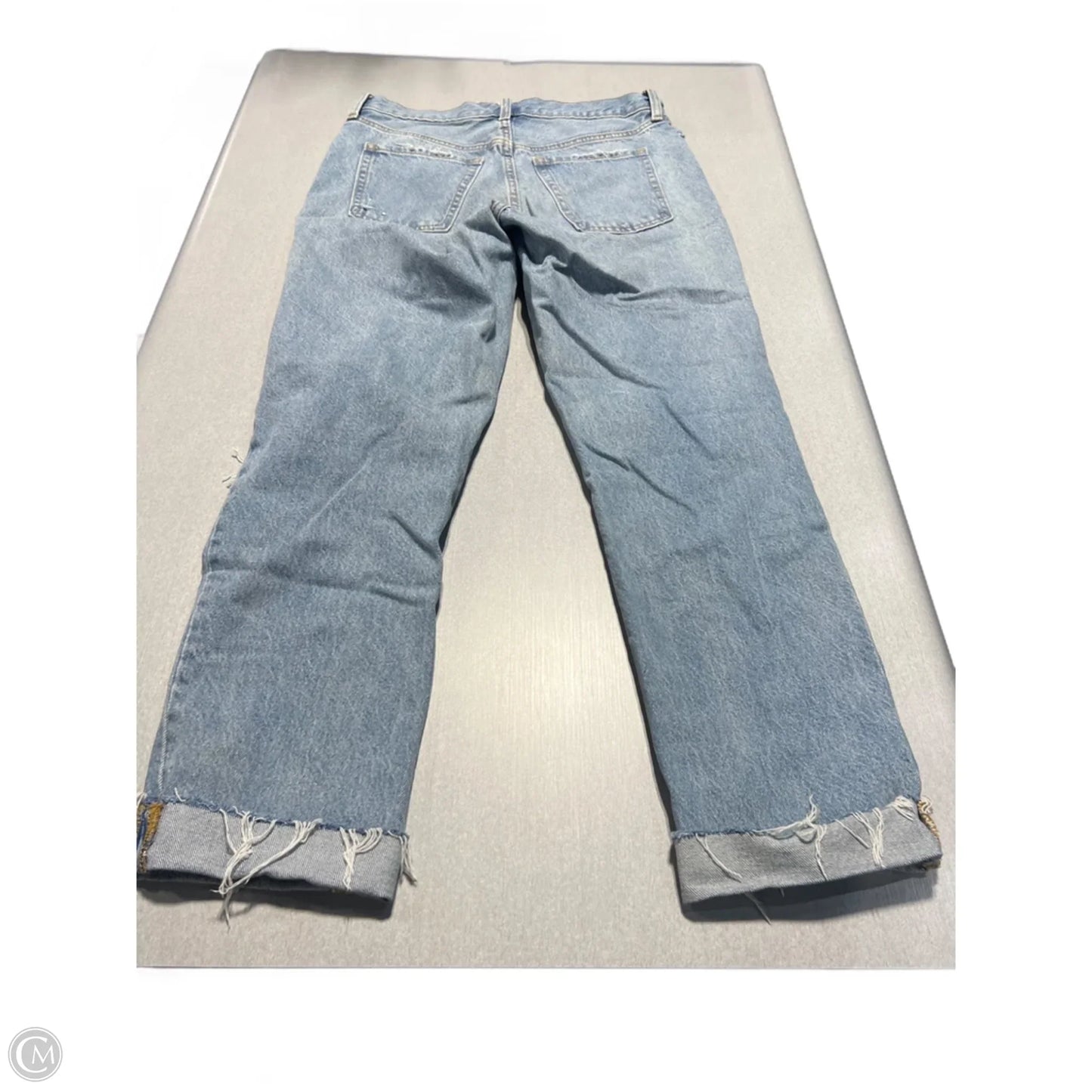 Jeans Straight By Old Navy In Blue Denim, Size: 8l
