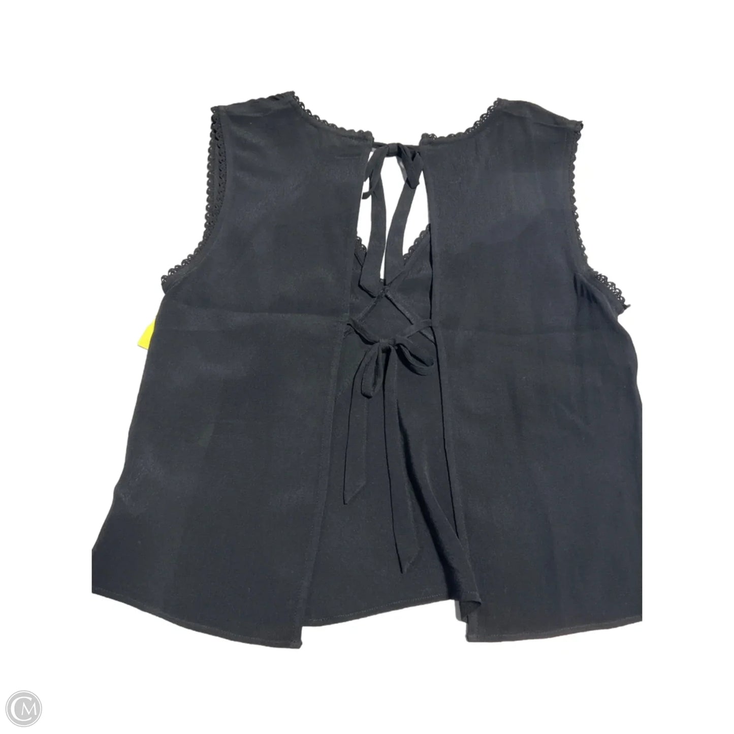 Top Sleeveless By American Eagle In Black, Size: L