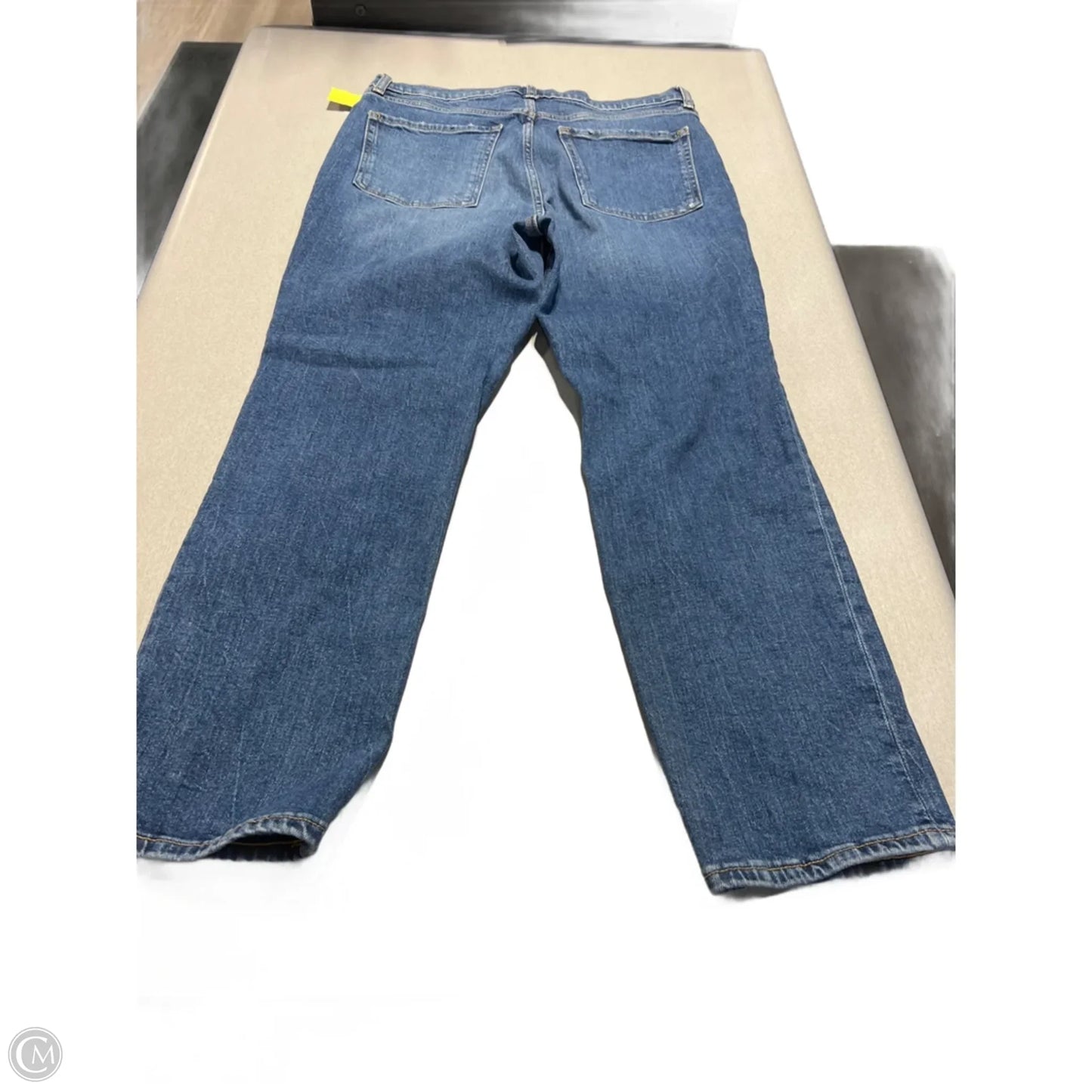 Jeans Straight By Old Navy In Blue Denim, Size: 12