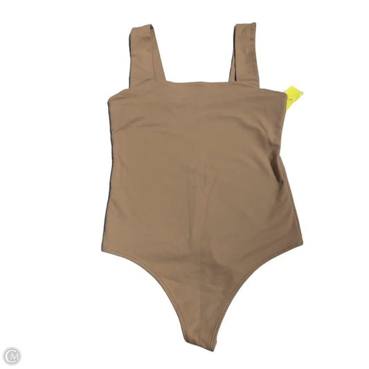 Bodysuit By Abercrombie And Fitch In Tan, Size: S