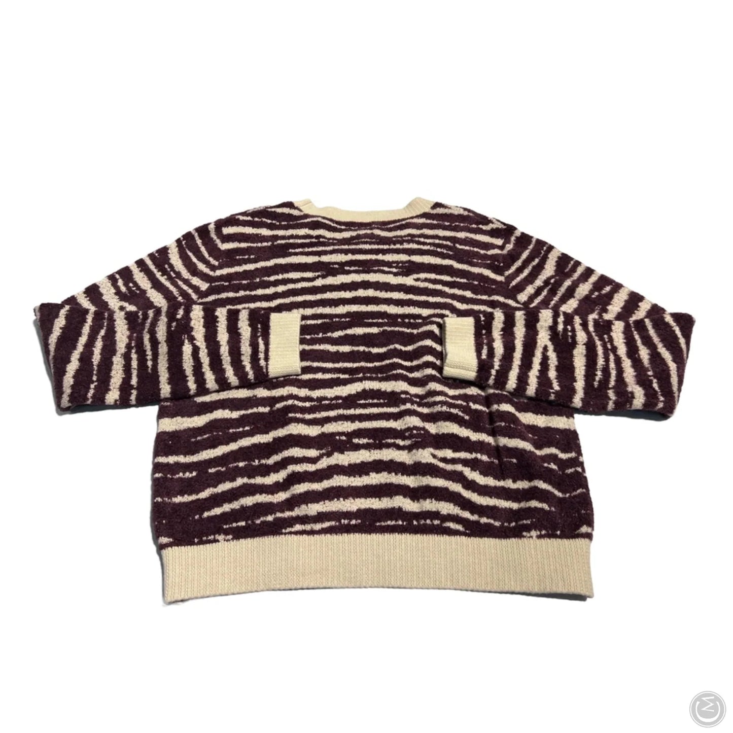 Sweater By Peyton Jensen In Maroon, Size: L