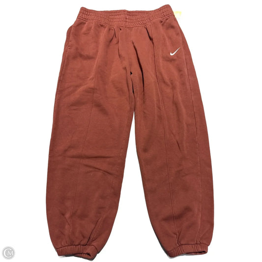 Athletic Pants By Nike In Brown, Size: Xl